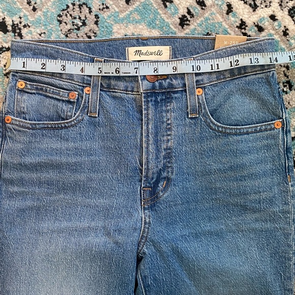 NWT Madewell The Petite Perfect Vintage Jean in Ainsworth Wash Sz. 25P - Picture 12 of 13